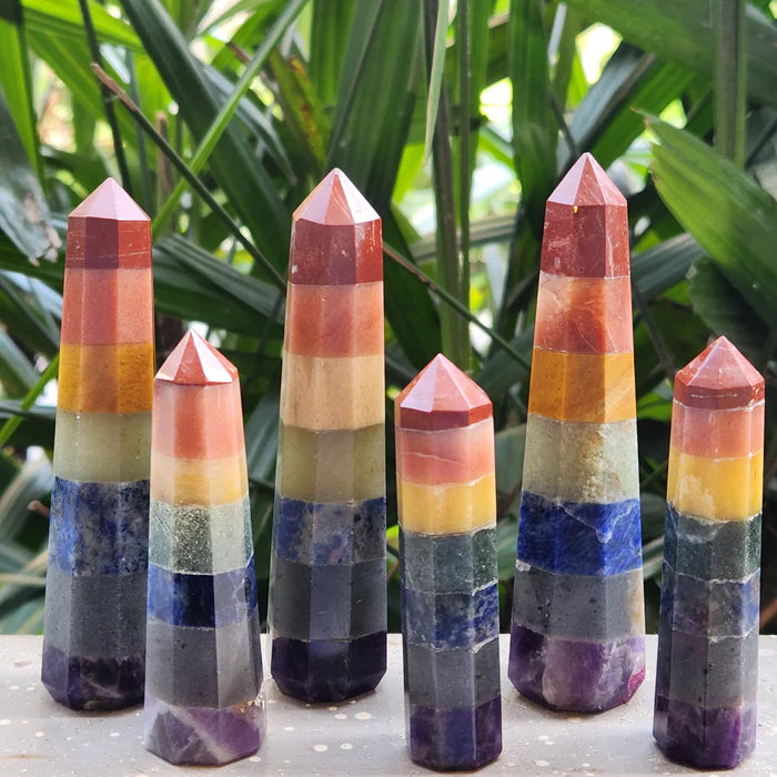 Chakra Crystal Tower