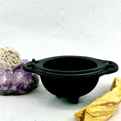 Cauldron Smudge Pot