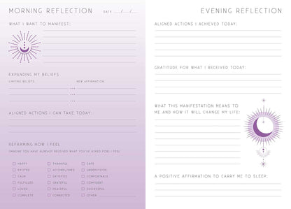 Manifesting: A Day and Night Reflection Journal