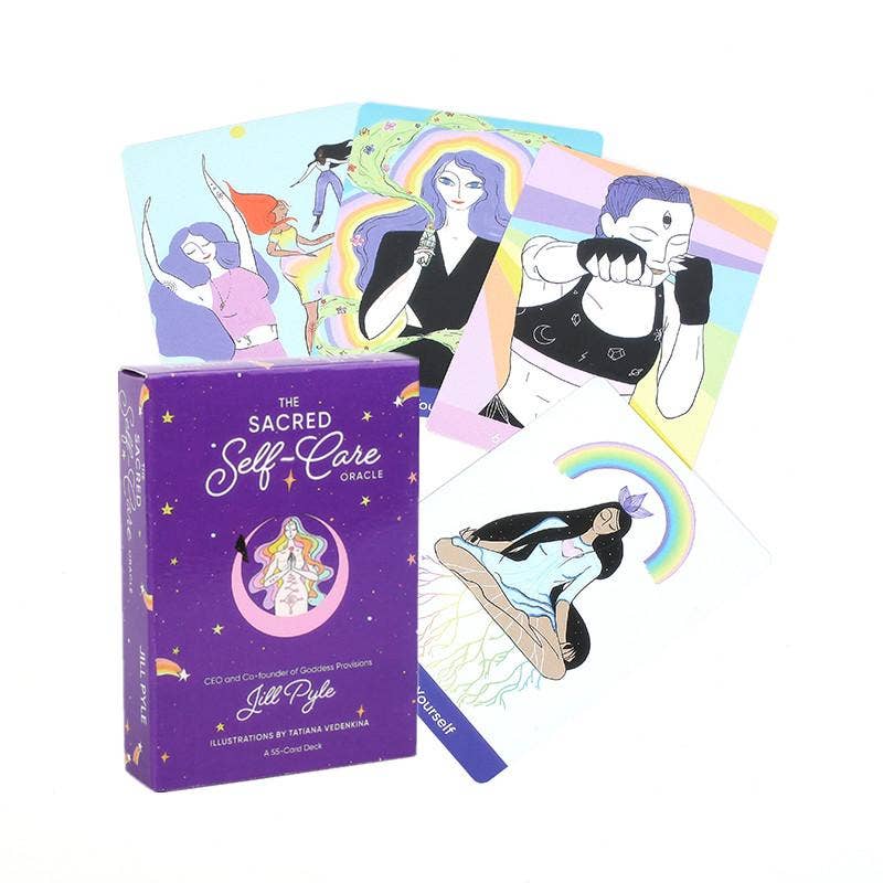 Sacred Self-Care Oracle: A 55-Card Deck and Guidebook