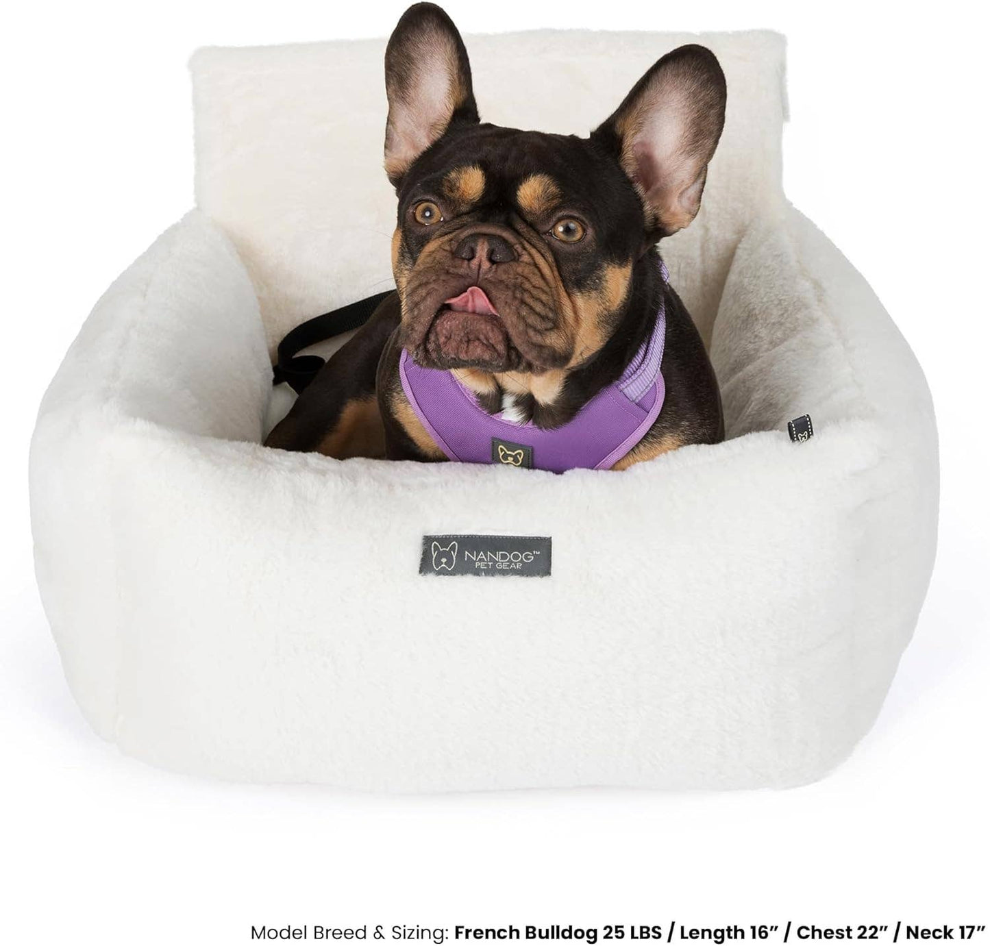 Nandog Car Seat Cloud Large (Ivory)