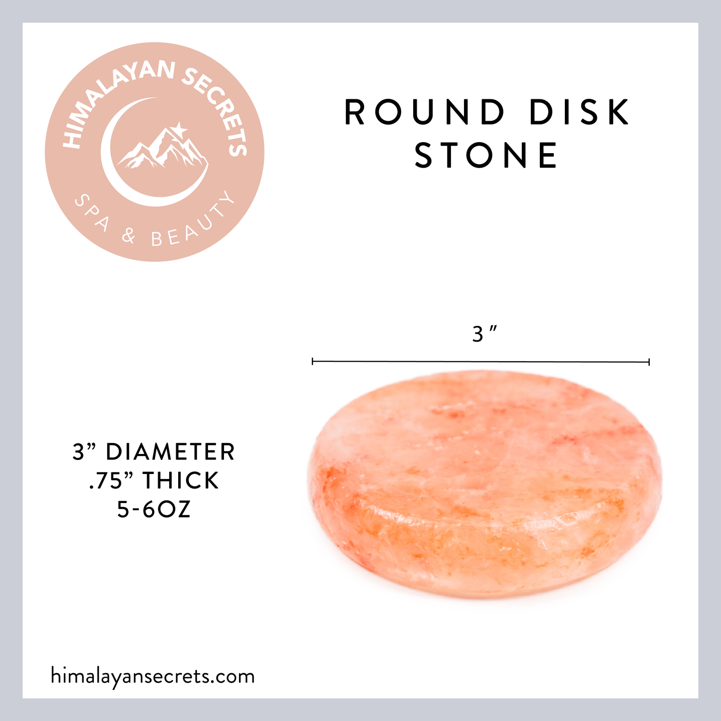 Himalayan Salt Detox Palm Stones