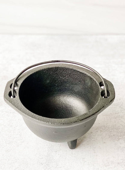 Cauldron Smudge Pot
