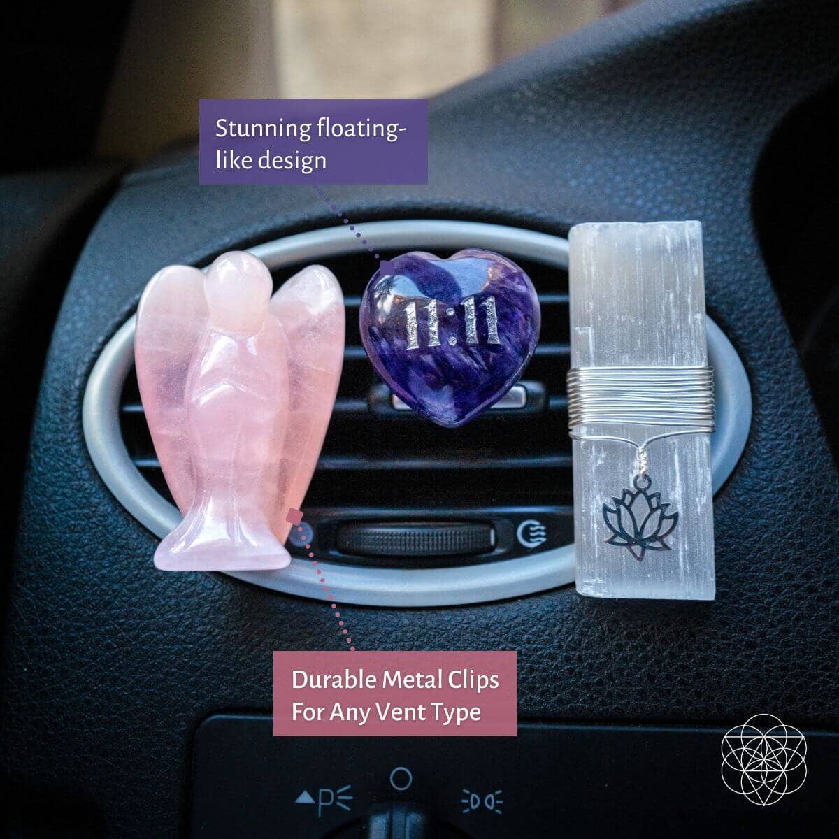 I Am Very Lucky - 11:11 Blessed Car Crystal Kit