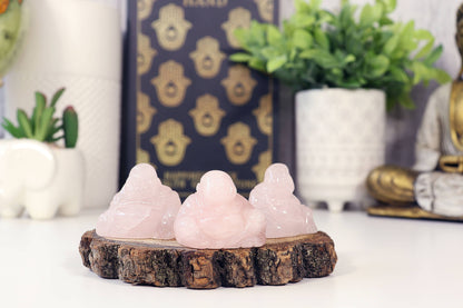 Rose Quartz Buddha