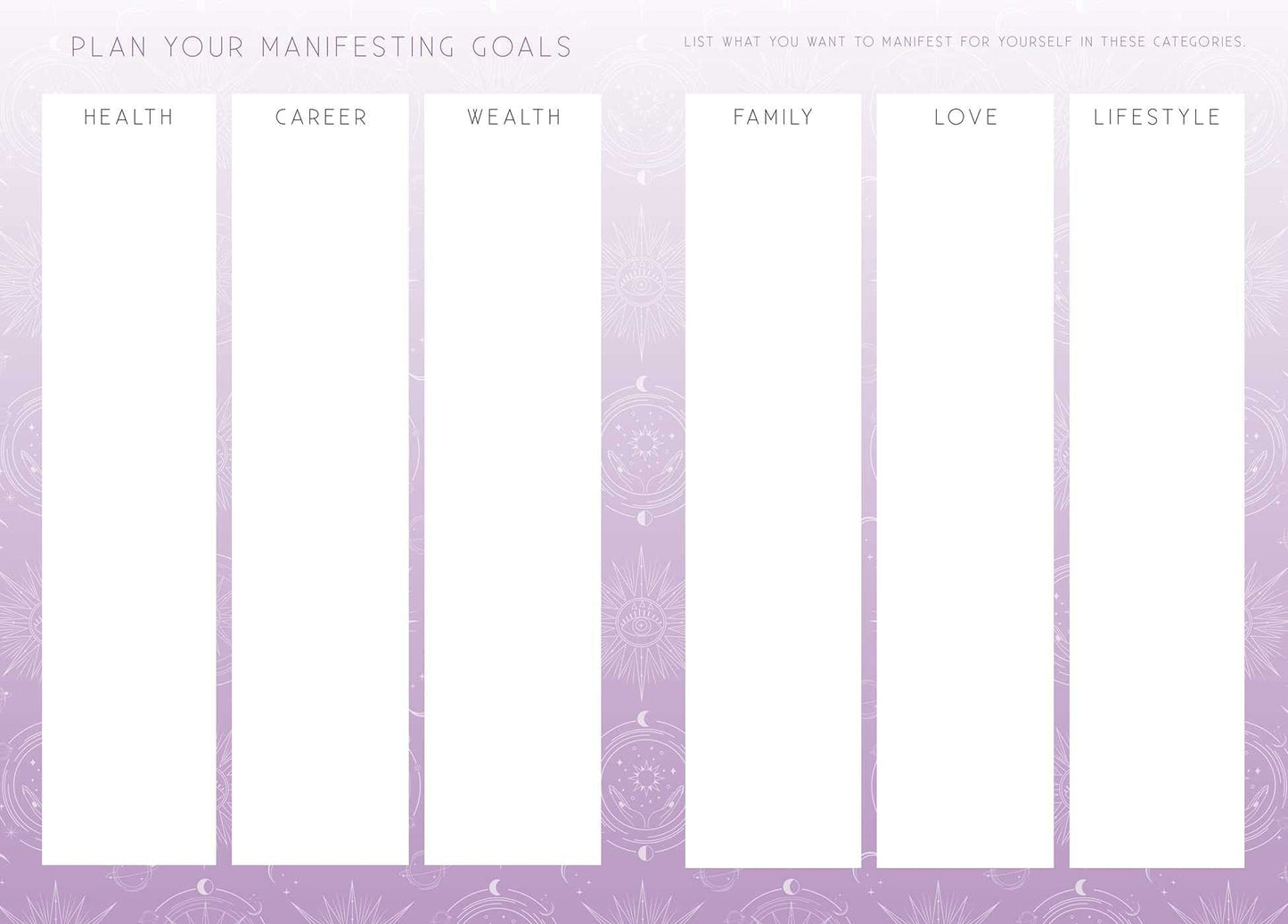 Manifesting: A Day and Night Reflection Journal