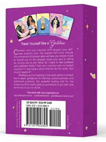 Sacred Self-Care Oracle: A 55-Card Deck and Guidebook