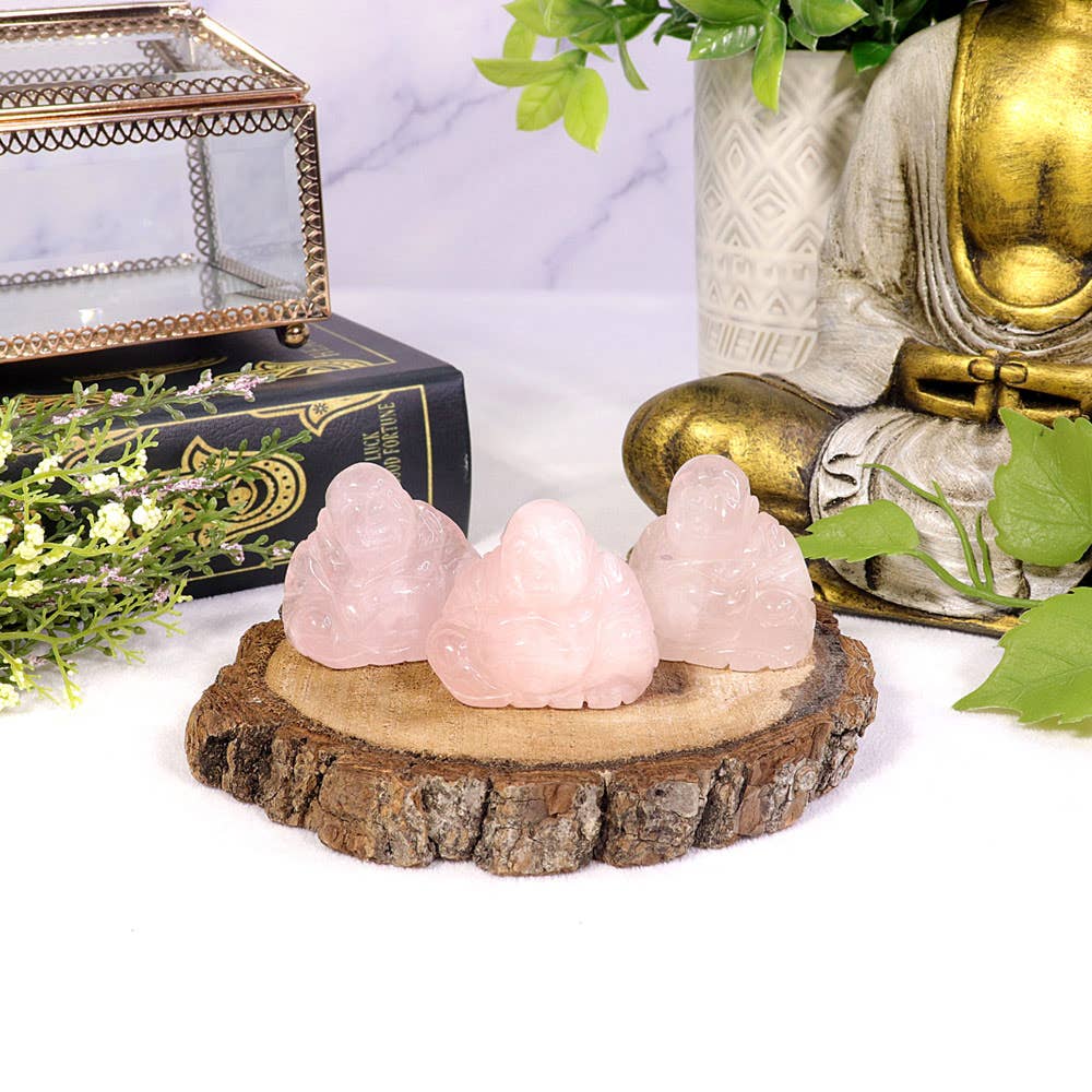 Rose Quartz Buddha