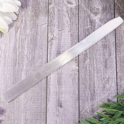Large Rough Selenite Stick