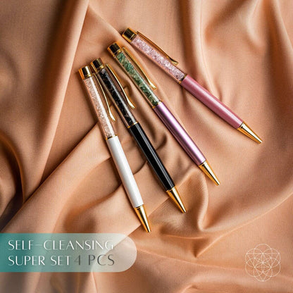 The Self-Cleansing Crystal Pen Set