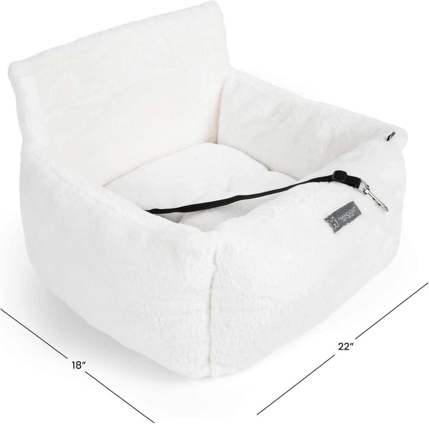 Nandog Car Seat Cloud Large (Ivory)