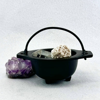 Cauldron Smudge Pot