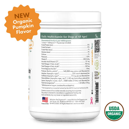 Canine Complete™ Organic Pumpkin Flavor