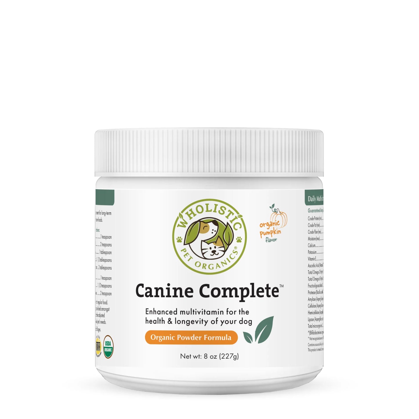 Canine Complete™ Organic Pumpkin Flavor