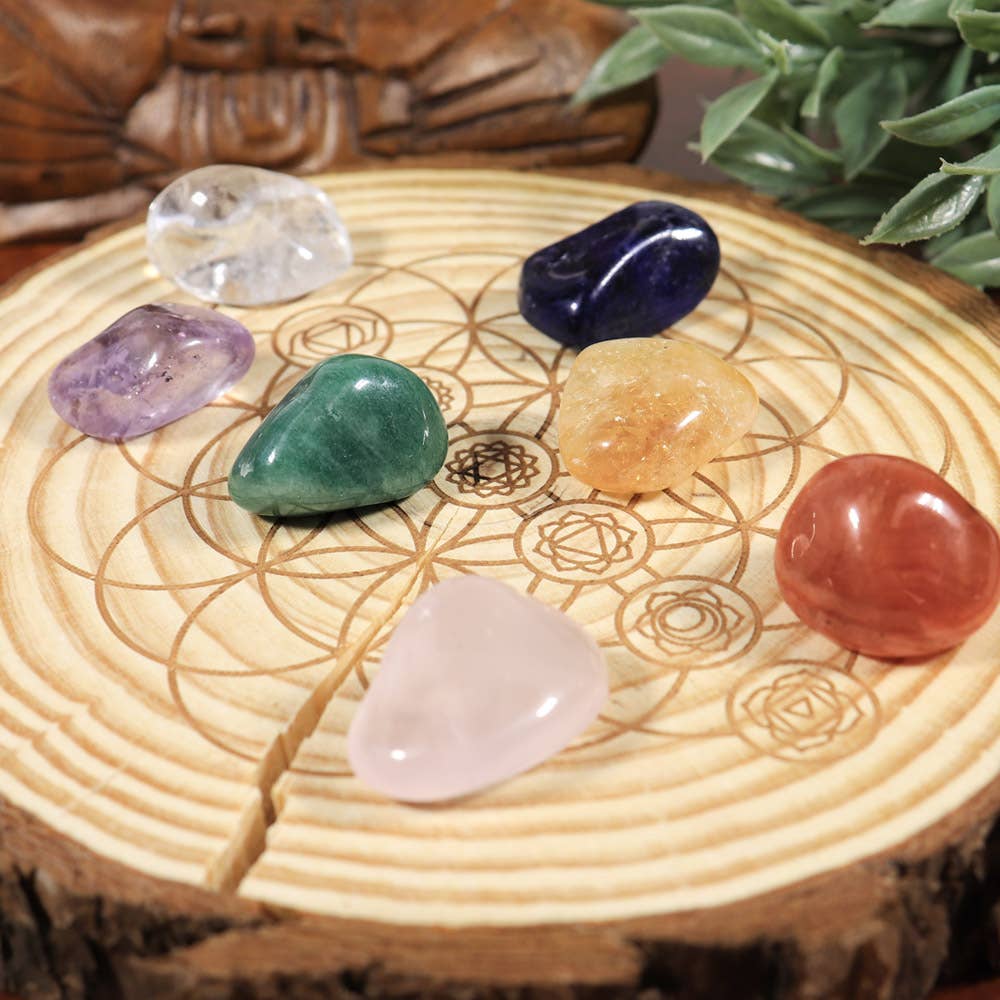 Chakra Healing Stone Set