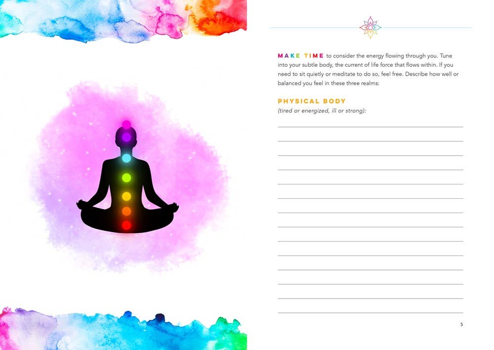 Chakra Healing Journal
