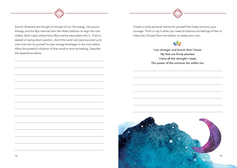 Chakra Healing Journal