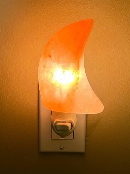 Himalayan Salt Moon Night Light