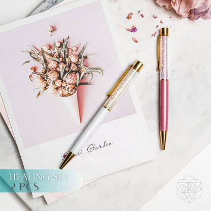 The Self-Cleansing Crystal Pen Set