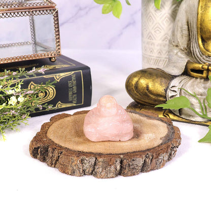 Rose Quartz Buddha