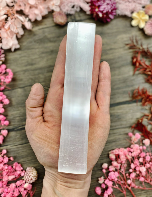 Polished Selenite Stick